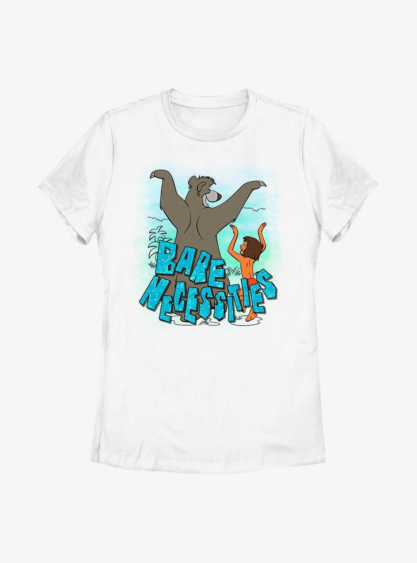 Disney The Jungle Book Bare Necessities Womens T-Shirt, WHITE, hi-res