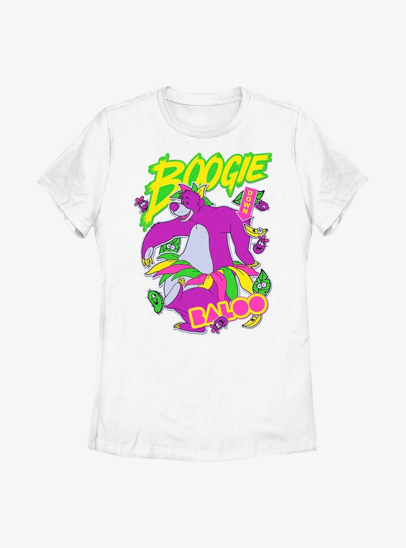 Disney The Jungle Book Boogie Baloo Sticker Womens T-Shirt, , hi-res