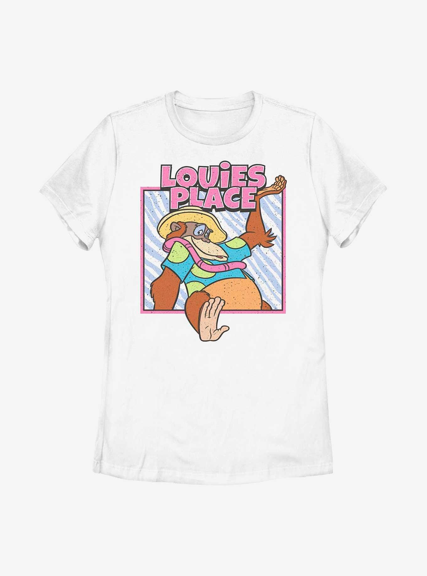 Disney The Jungle Book Louie's Place Womens T-Shirt, WHITE, hi-res