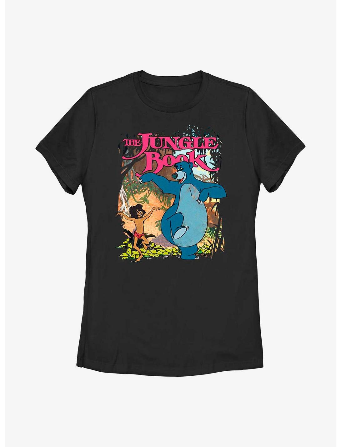 Disney The Jungle Book Friends Dance Womens T-Shirt, BLACK, hi-res