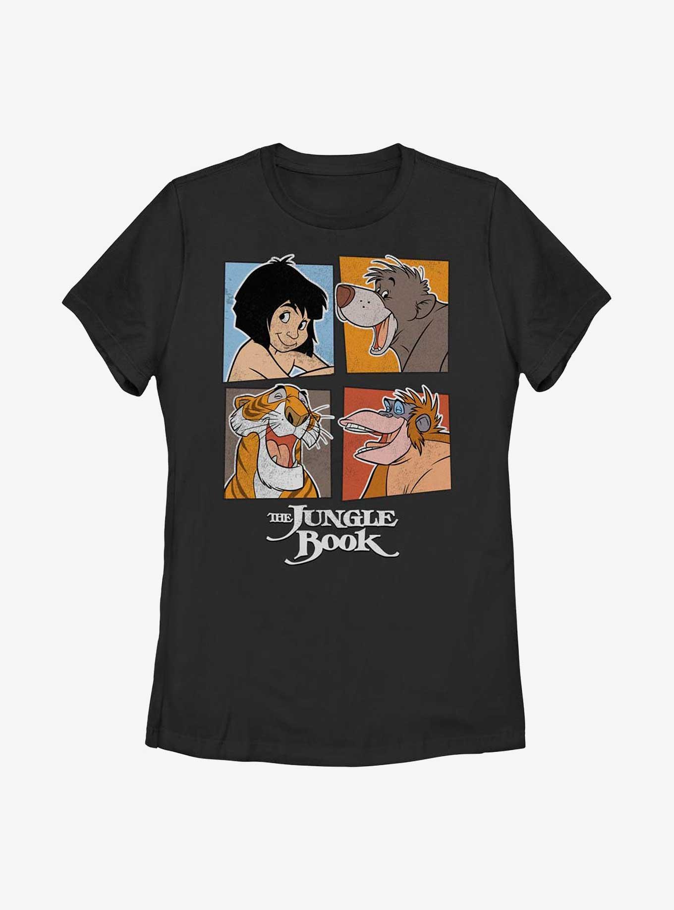 Disney The Jungle Book Jb Faces Womens T-Shirt, , hi-res