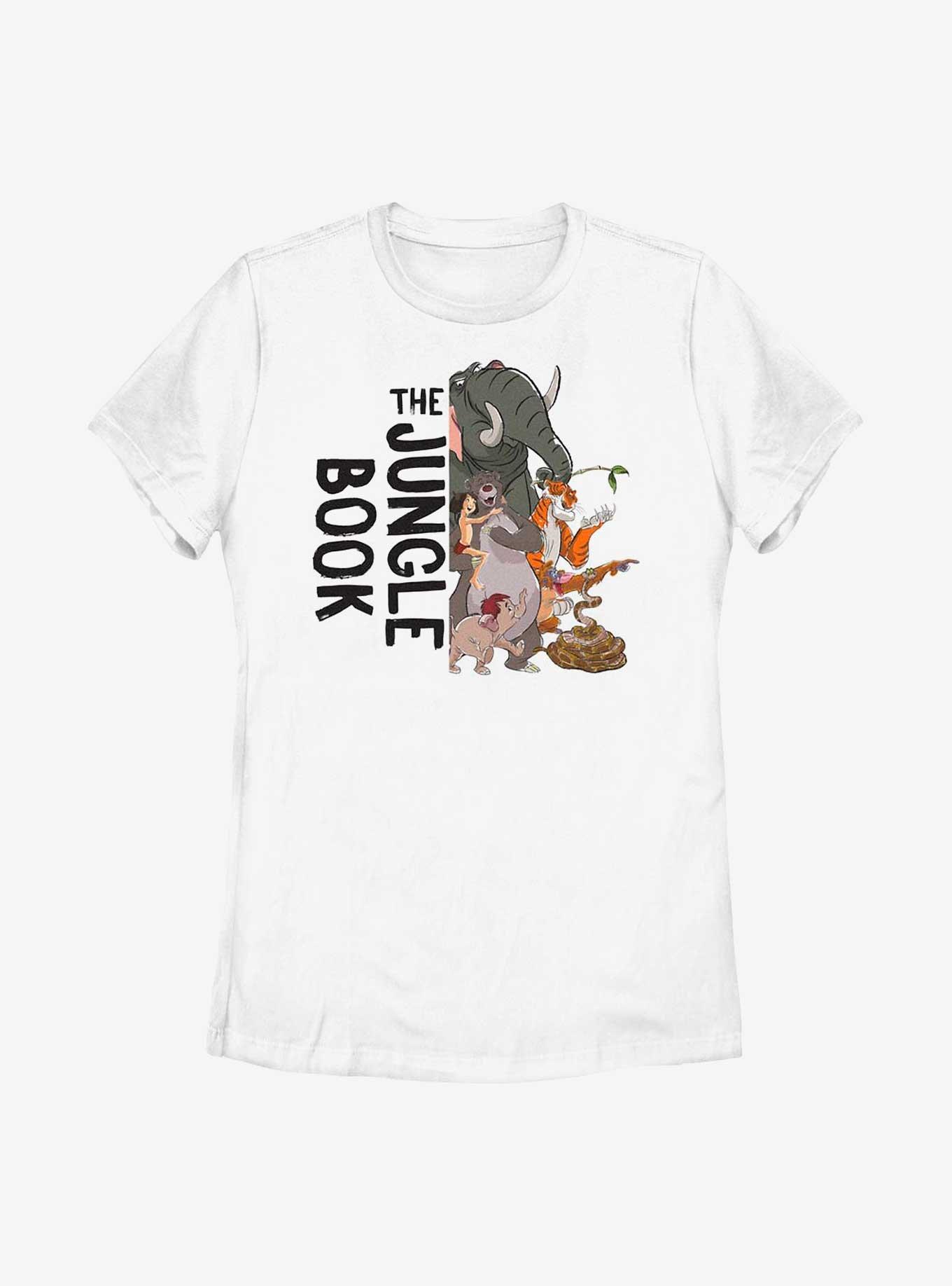 Disney The Jungle Book Jungle Book Scene Womens T-Shirt, WHITE, hi-res