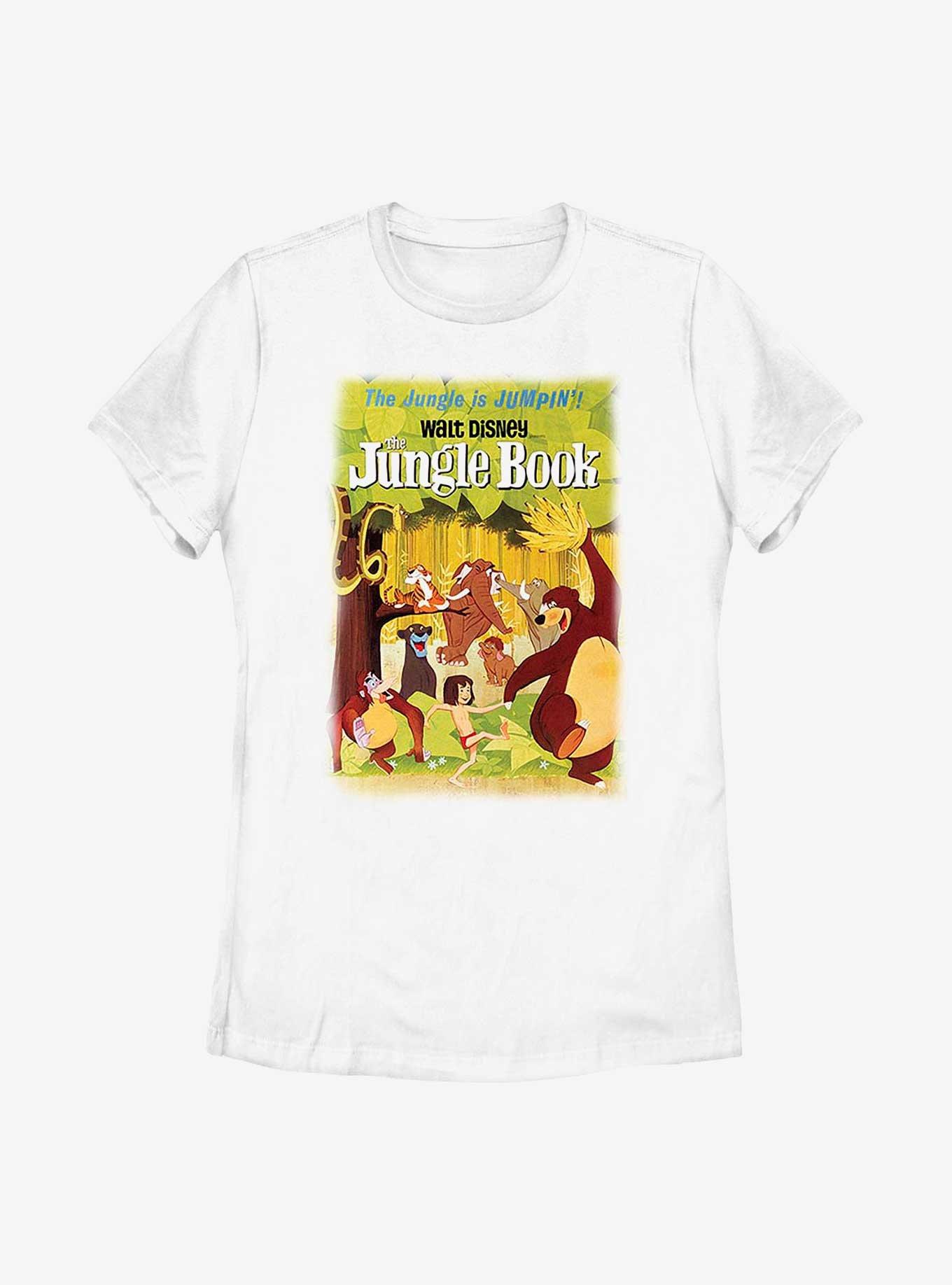 Disney The Jungle Book Jungle Poster Womens T-Shirt, , hi-res