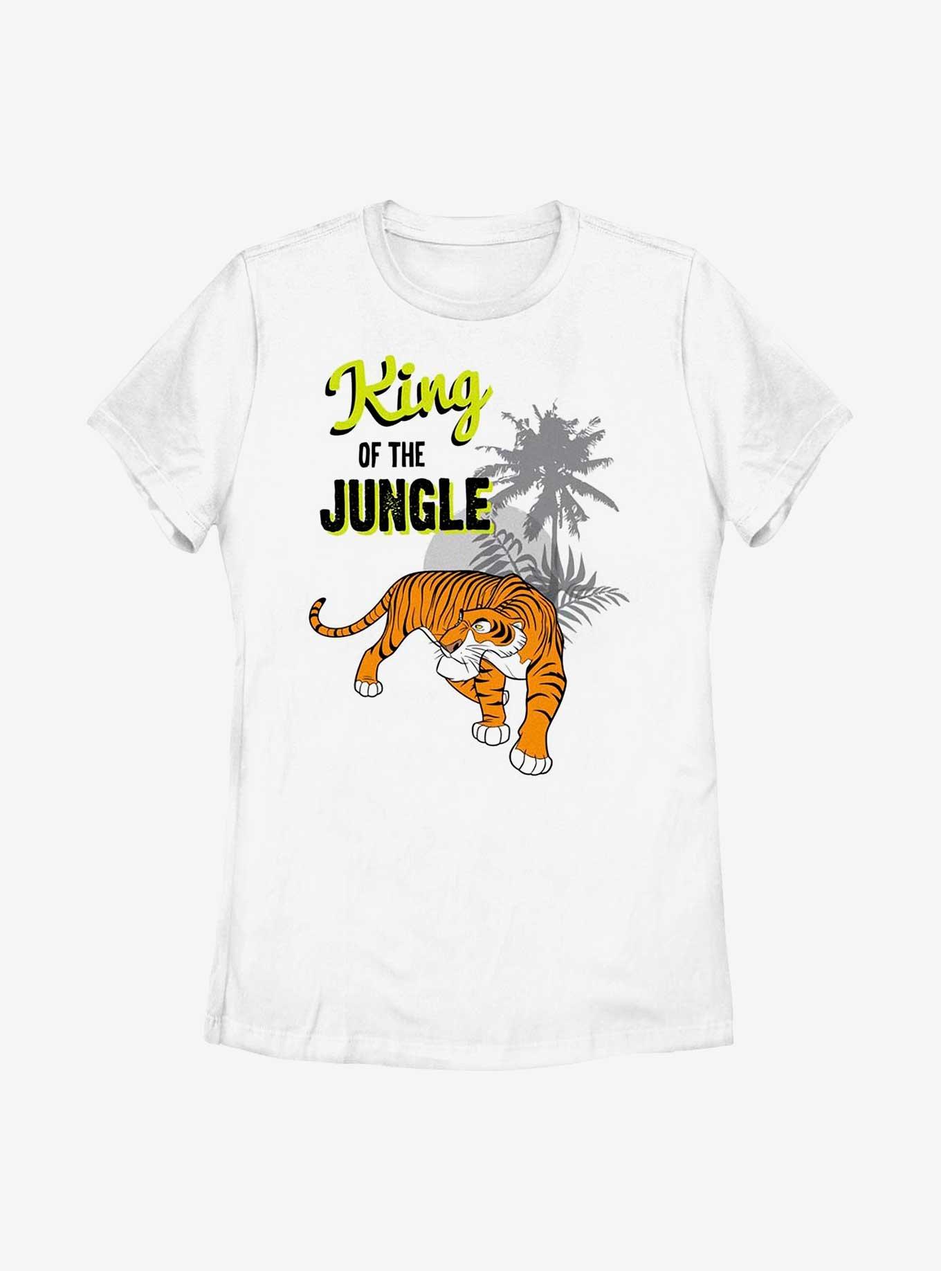 Disney The Jungle Book Shere Khan King Of The Jungle Womens T-Shirt, WHITE, hi-res