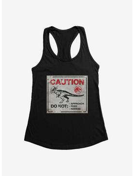 Jurassic World Dominion Caution Do Not Approach Womens Tank Top, , hi-res