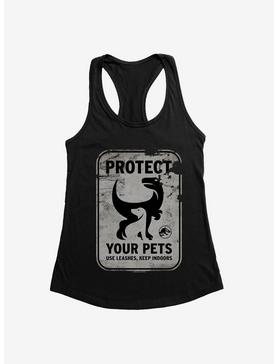 Jurassic World Dominion Protect Your Pets Womens Tank Top, , hi-res