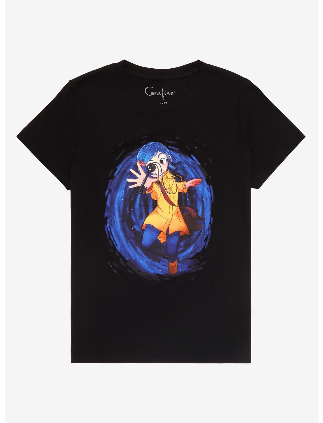 Coraline Tunnel & Key Girls T-Shirt By Sid Robert, MULTI, hi-res