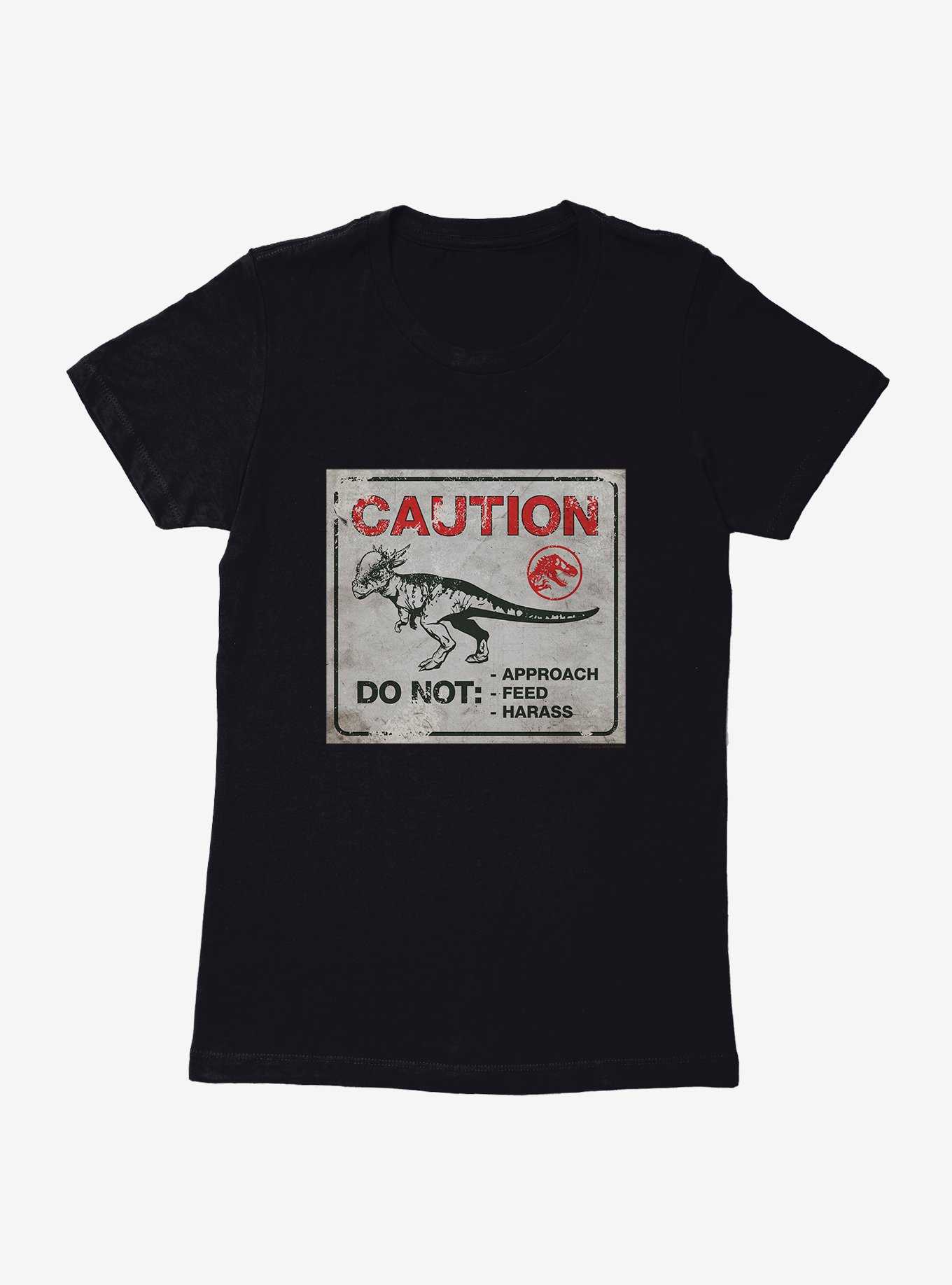 Jurassic World Dominion Caution Do Not Approach Womens T-Shirt, , hi-res