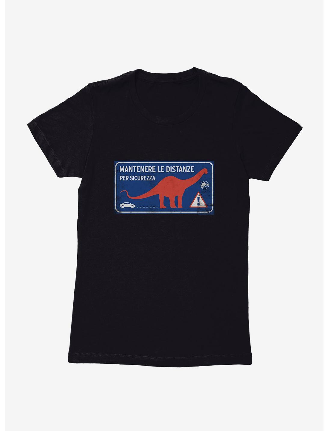 Jurassic World Dominion Maintain Distance Womens T-Shirt, , hi-res