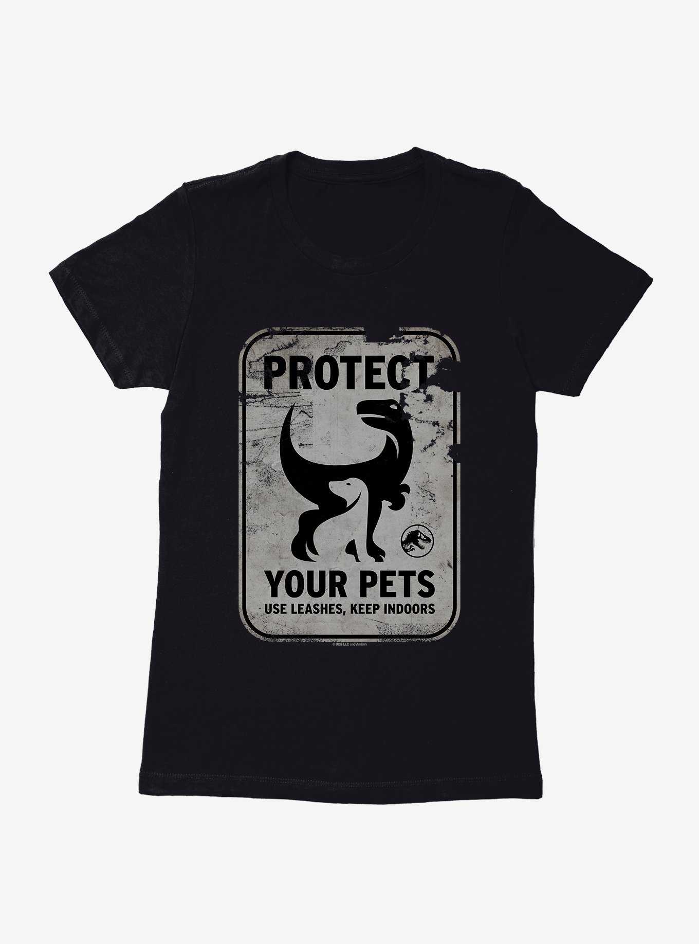 Jurassic World Dominion Protect Your Pets Womens T-Shirt, , hi-res