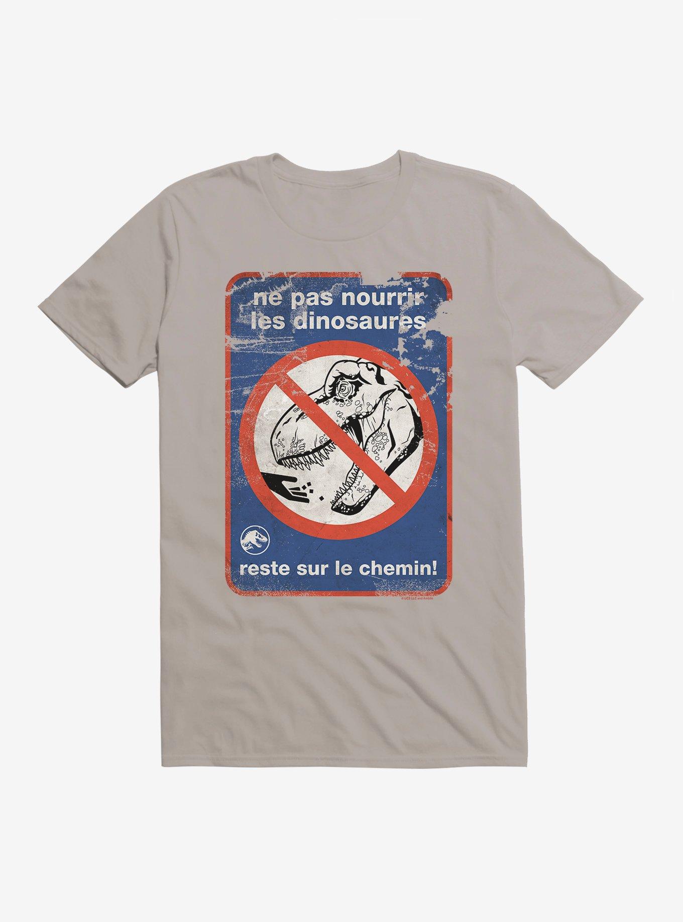 Jurassic World Dominion Do Not Feed T-Shirt, LIGHT GREY, hi-res