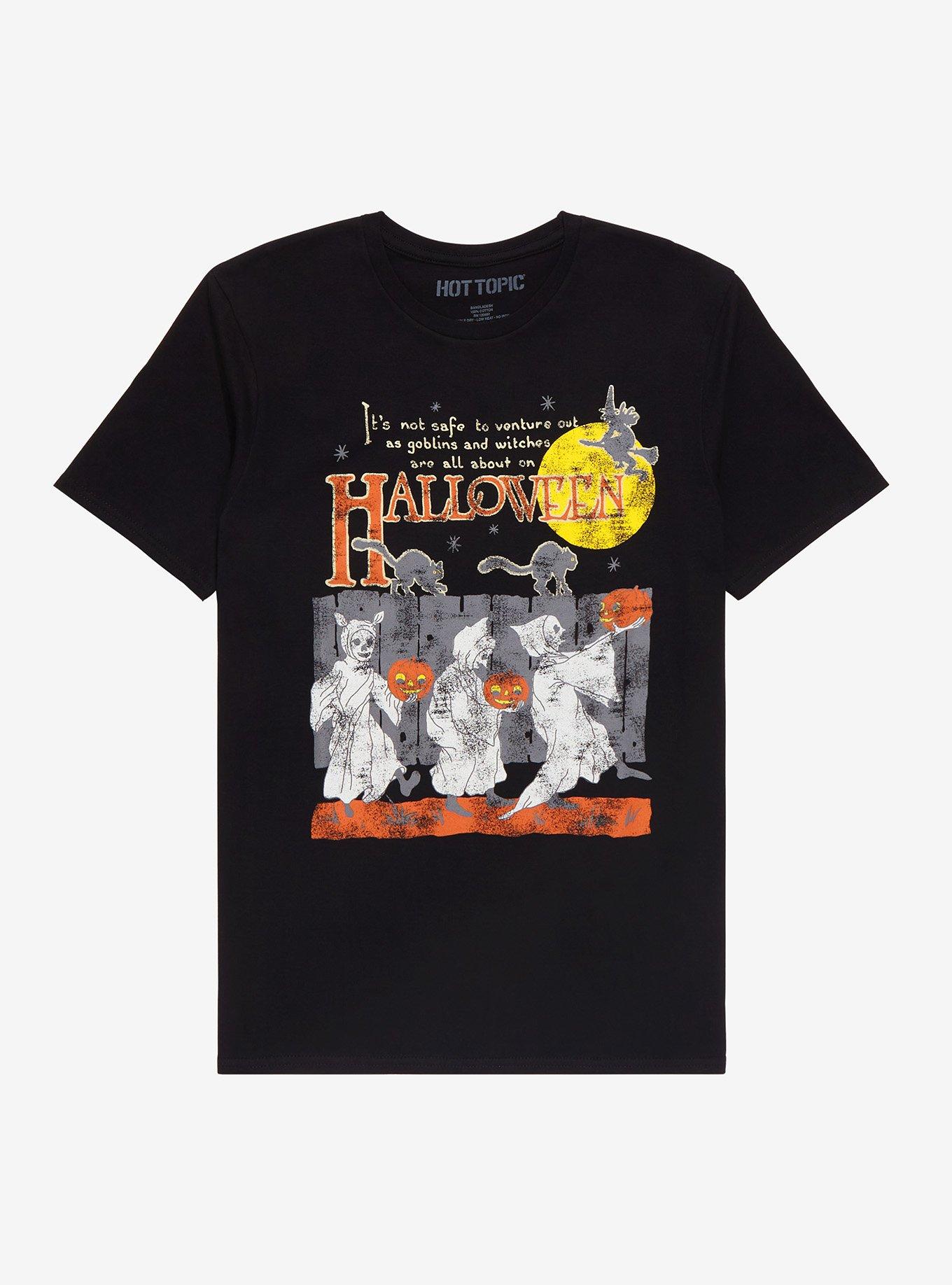 Vintage Halloween Night T-Shirt, MULTI, hi-res