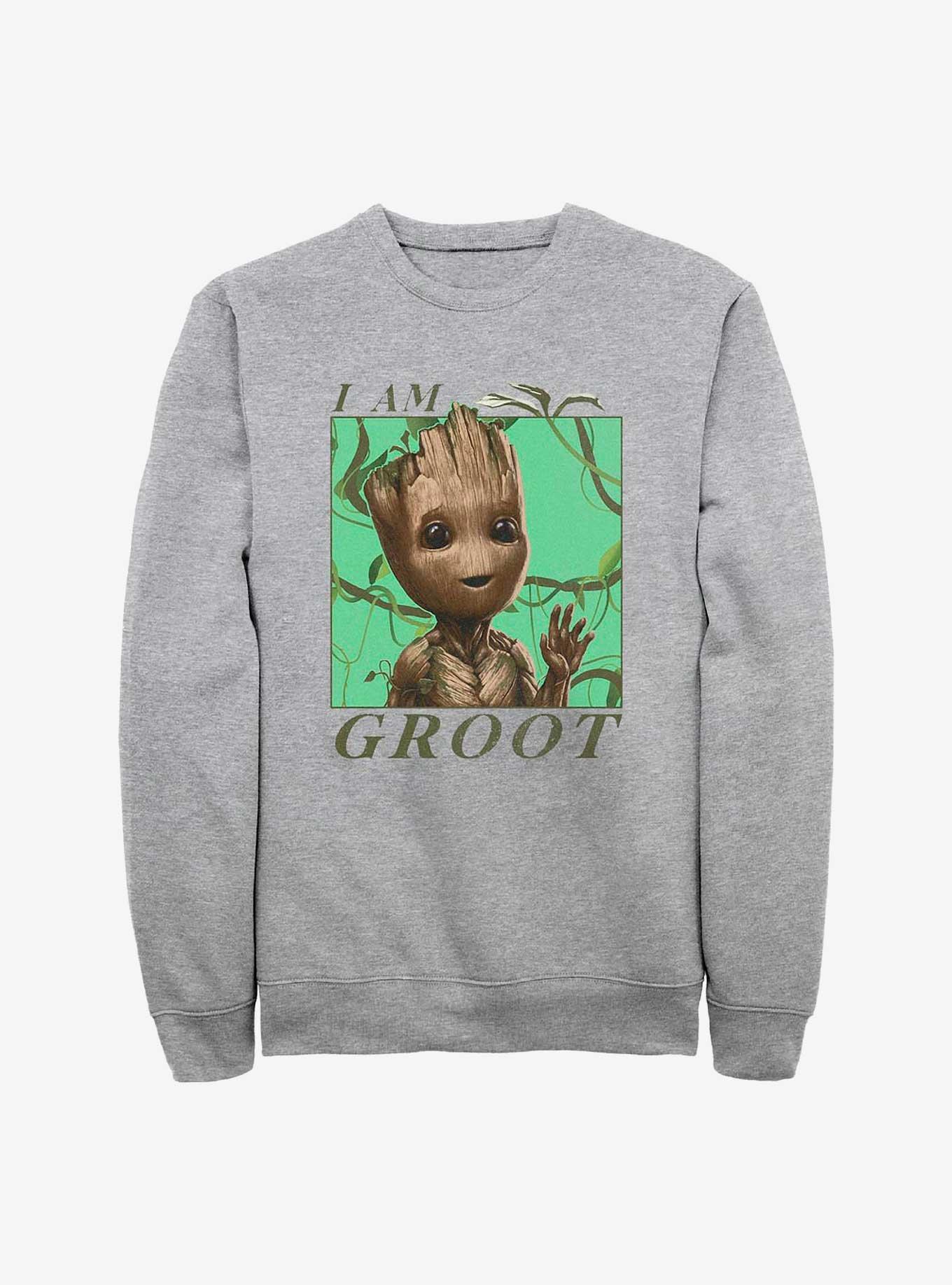 Marvel I Am Groot Jungle Vibes Sweatshirt, , hi-res