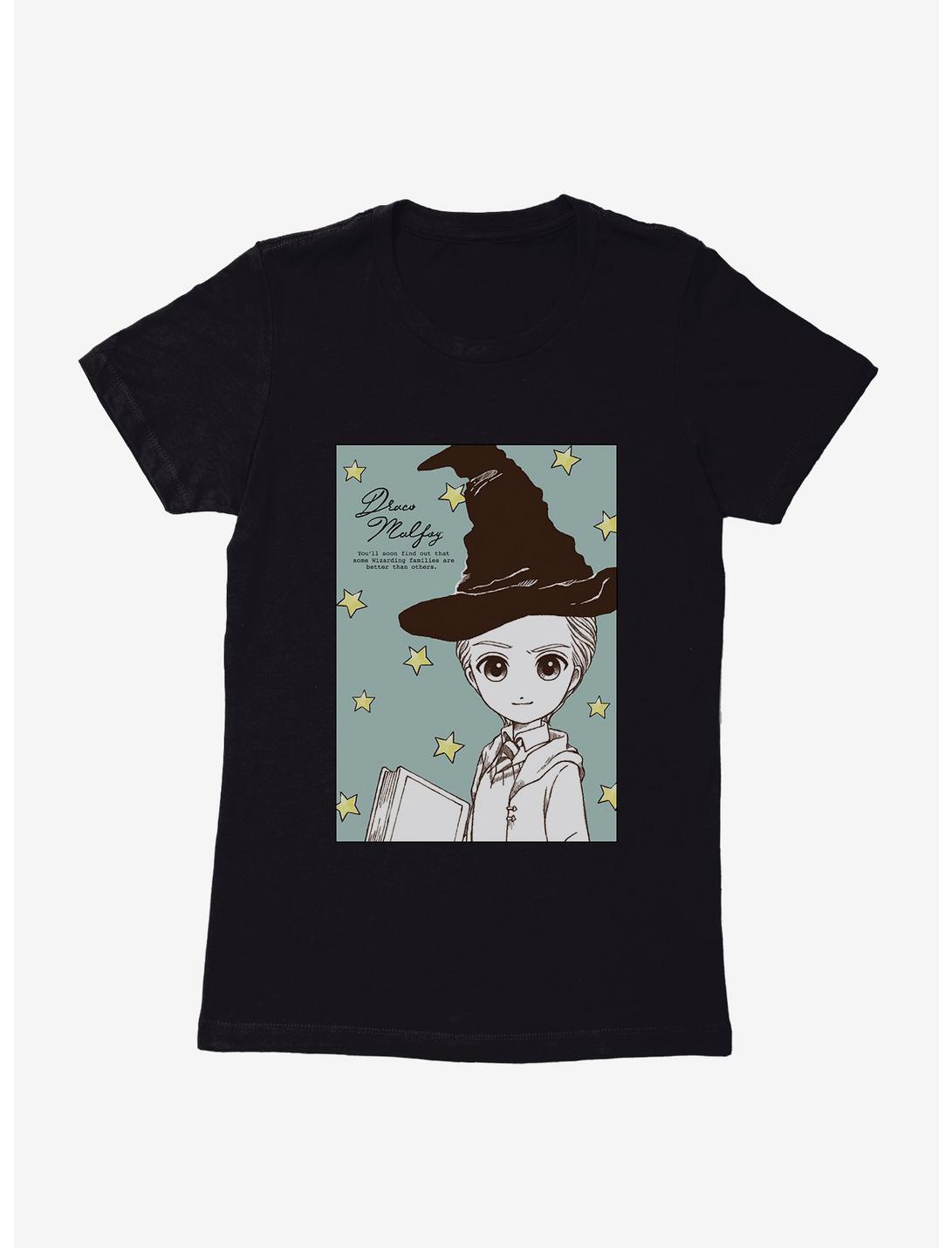 Harry Potter Stylized Draco Sketch Womens T-Shirt, , hi-res