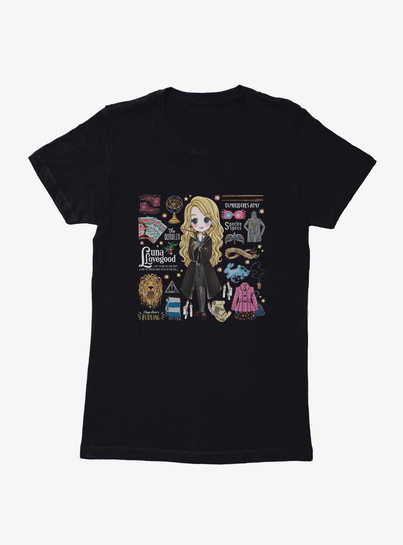 Harry Potter Stylized Luna Icons Womens T-Shirt, , hi-res