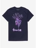 Princess Mononoke Deer God Dripping T-Shirt, NAVY, hi-res