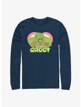 Marvel I Am Groot Hearts Trio Long Sleeve T-Shirt, , hi-res