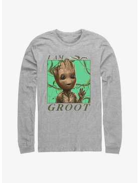 Marvel I Am Groot Jungle Vibes Long Sleeve T-Shirt, , hi-res