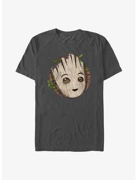 Marvel I Am Groot Wooden Badge T-Shirt, , hi-res