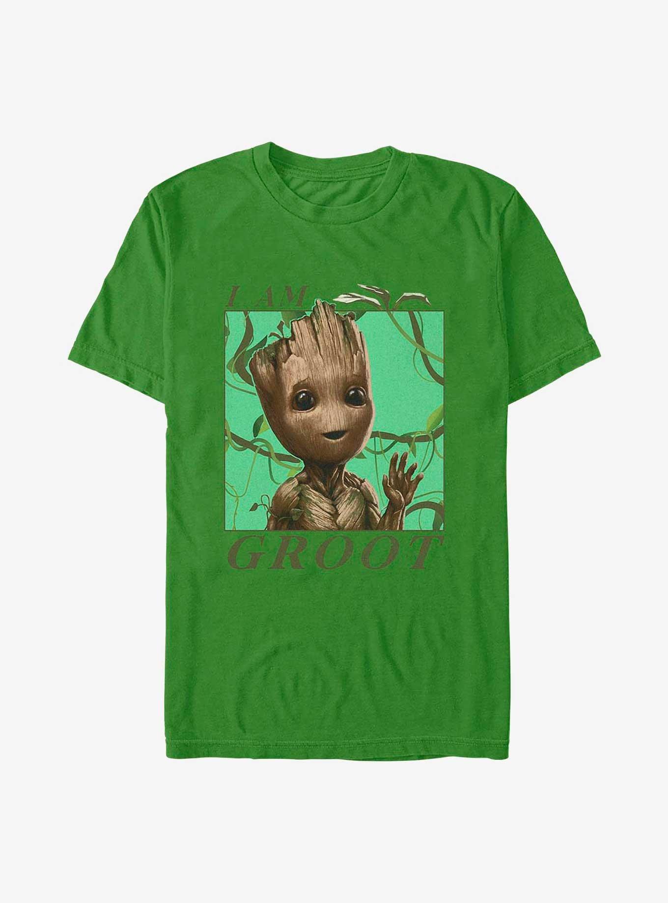 Marvel I Am Groot Jungle Vibes T-Shirt, KELLY, hi-res