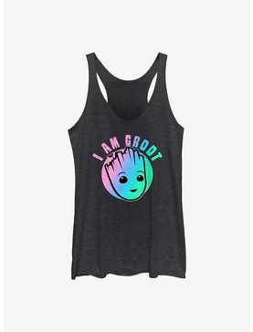 Marvel I Am Groot Holographic Womens Tank Top, , hi-res