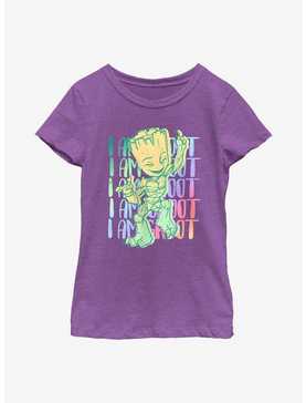 Marvel I Am Groot Color Stack Youth Girls T-Shirt, , hi-res