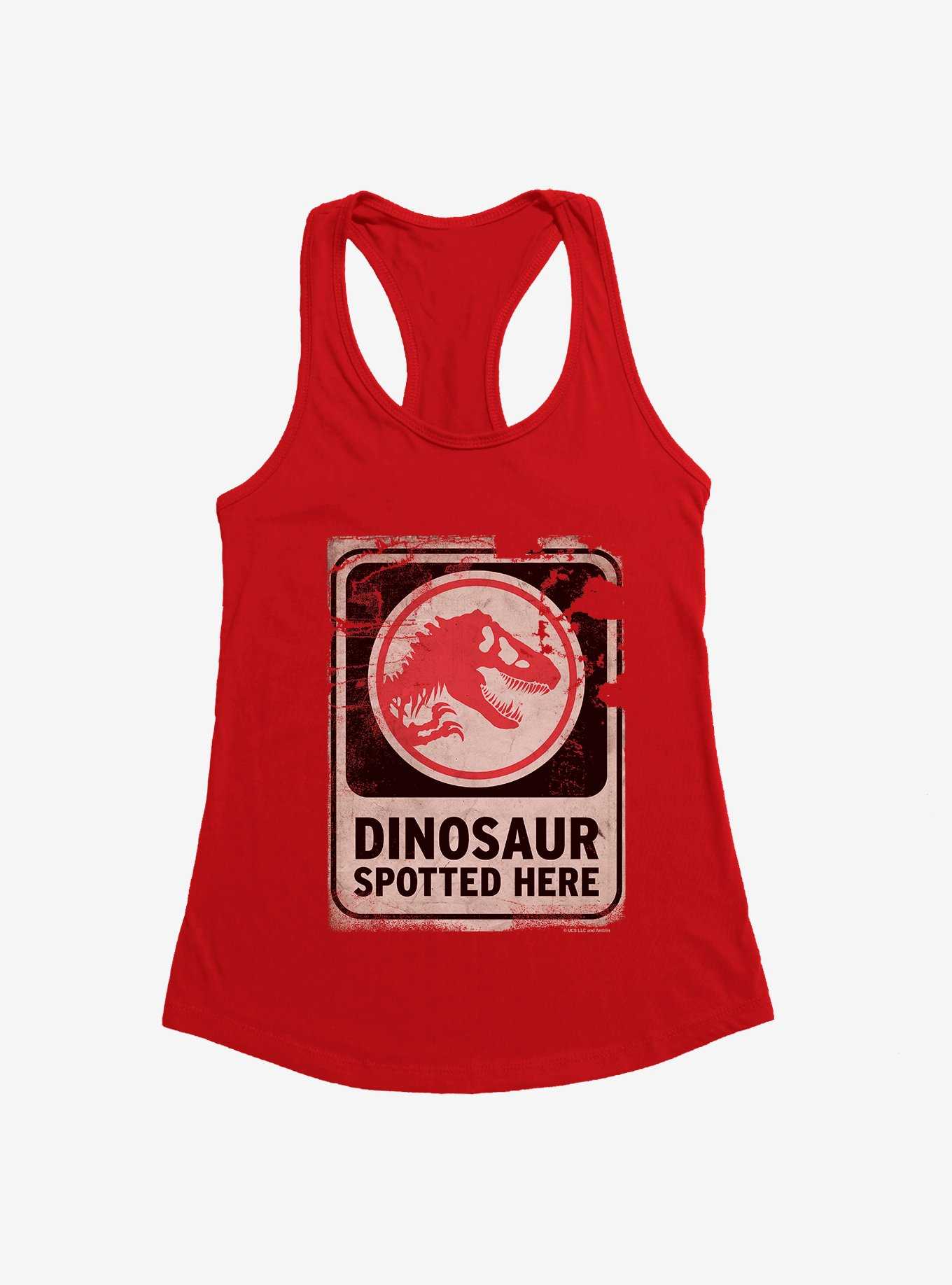 Jurassic World Dominion Dinosaur Spotted Here Girls Tank, , hi-res