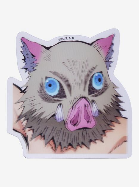 Demon Slayer: Kimetsu No Yaiba Inosuke Lenticular Car Decal | Hot Topic