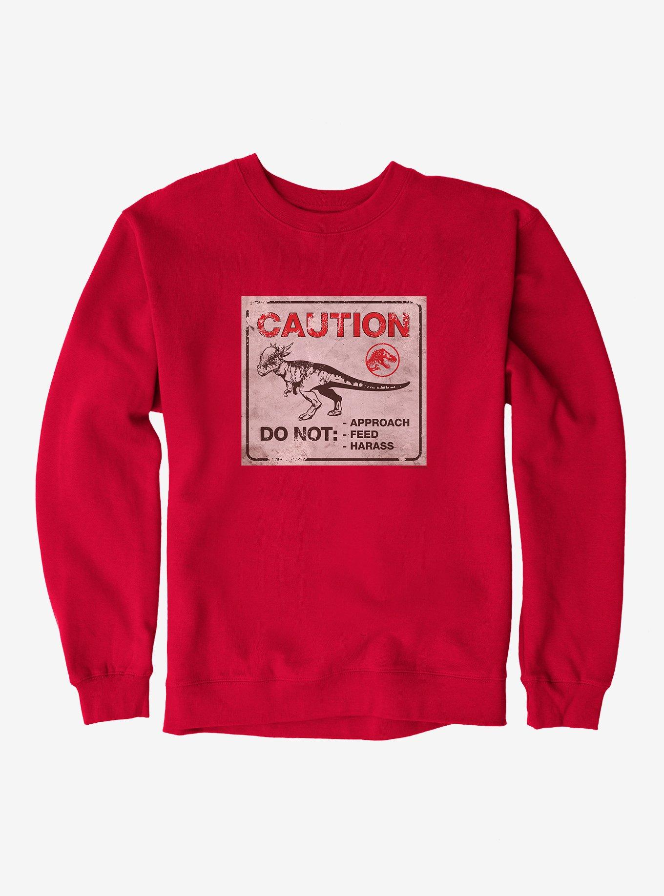 Jurassic World Dominion Caution Do Not Approach Sweatshirt, , hi-res
