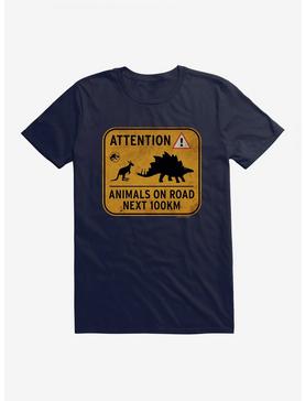Jurassic World Dominion Attention Animals on Road T-Shirt, , hi-res
