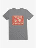 Jurassic World Dominion Caution T-Shirt, STORM GREY, hi-res