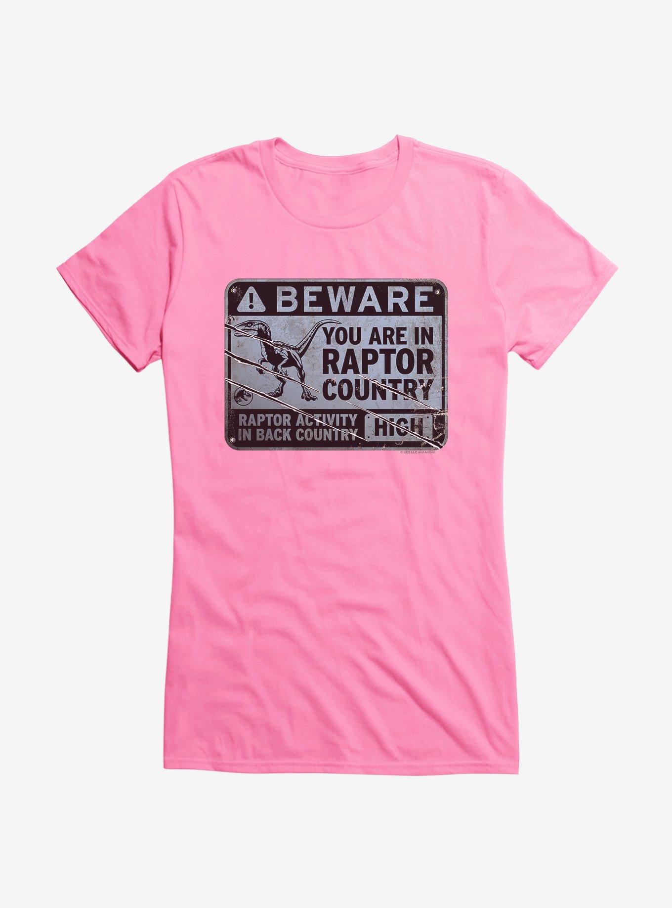 Jurassic World Dominion Beware Raptor Country Girls T-Shirt, , hi-res