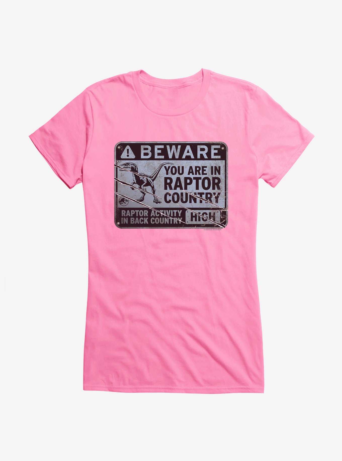 Jurassic World Dominion Beware Raptor Country Girls T-Shirt, , hi-res