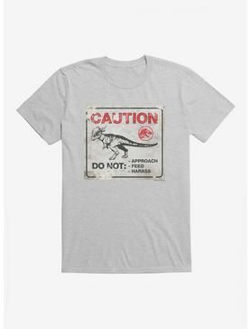 Jurassic World Dominion Caution Do Not Approach T-Shirt, HEATHER GREY, hi-res