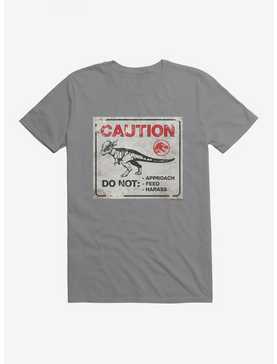 Jurassic World Dominion Caution Do Not Approach T-Shirt, STORM GREY, hi-res