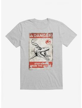 Jurassic World Dominion Danger T-Shirt, HEATHER GREY, hi-res