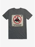 Jurassic World Dominion Do Not Ride Triceratops T-Shirt, CHARCOAL, hi-res
