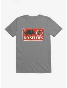 Jurassic World Dominion No Selfies T-Shirt, STORM GREY, hi-res