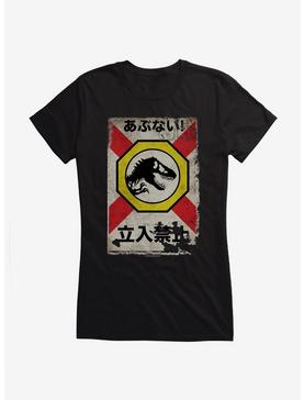 Jurassic World Dominion Dinosaur Sign Girls T-Shirt, , hi-res