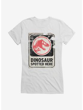 Jurassic World Dominion Dinosaur Spotted Here Girls T-Shirt, , hi-res
