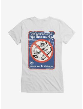 Jurassic World Dominion Do Not Feed Girls T-Shirt, WHITE, hi-res