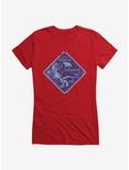 Jurassic World Dominion T. Rex Blue Sign Girls T-Shirt, , hi-res