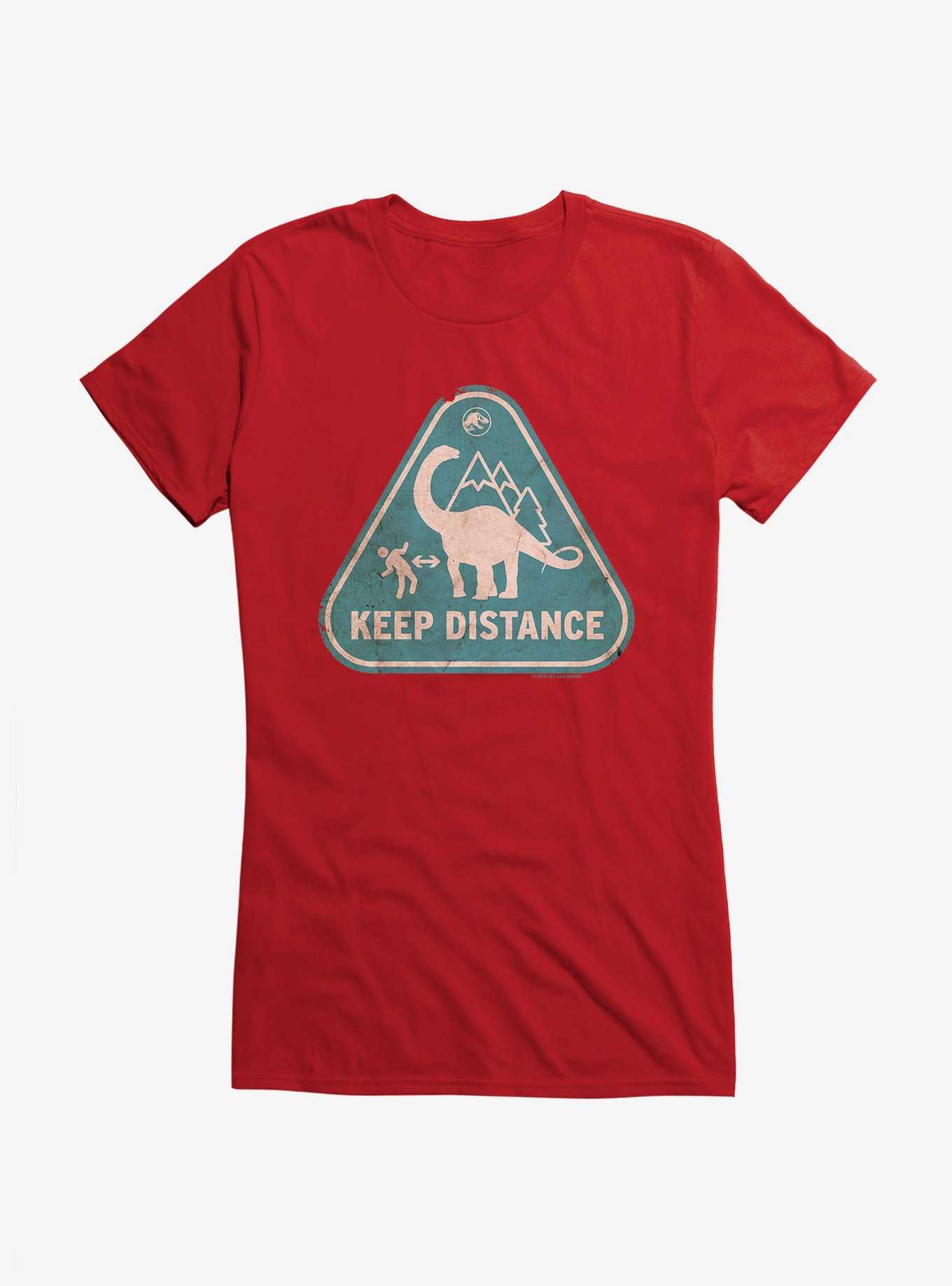 Jurassic World Dominion Keep Distance Girls T-Shirt, , hi-res
