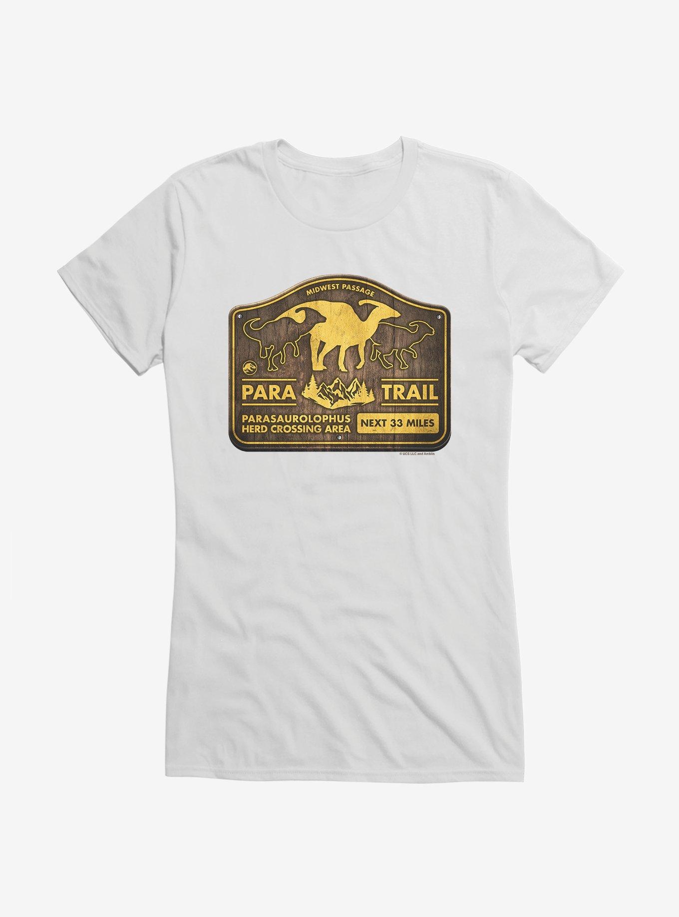 Jurassic World Dominion Midwest Passage Girls T-Shirt, WHITE, hi-res