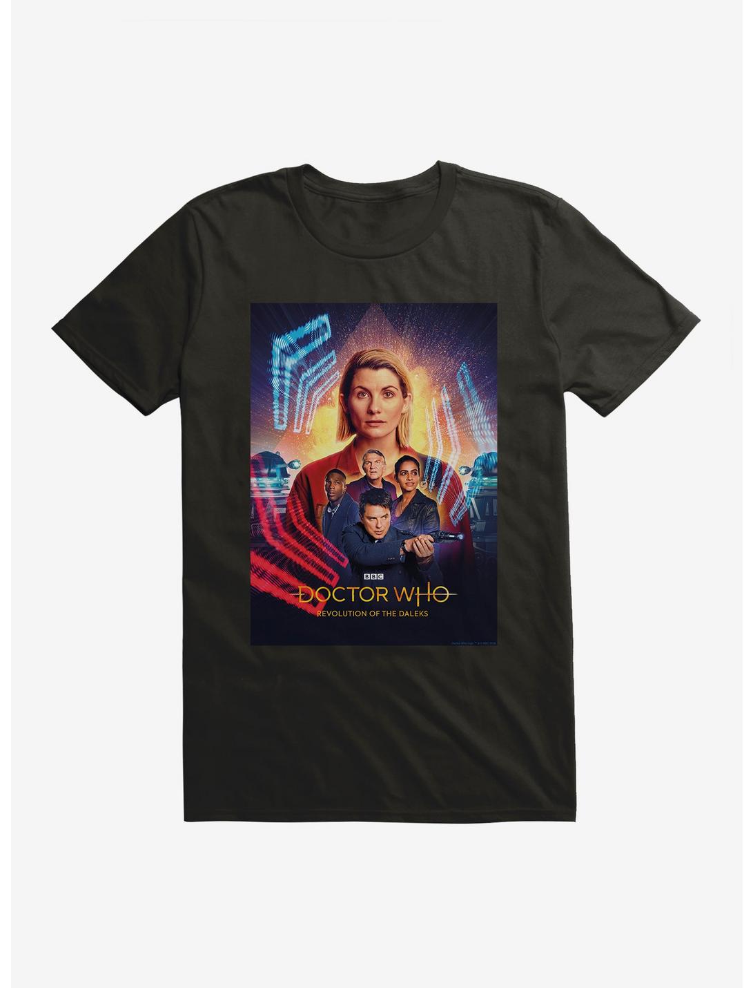 Doctor Who The Thirteenth Doctor Revolution Of The Daleks Portrait Poster T-Shirt, , hi-res
