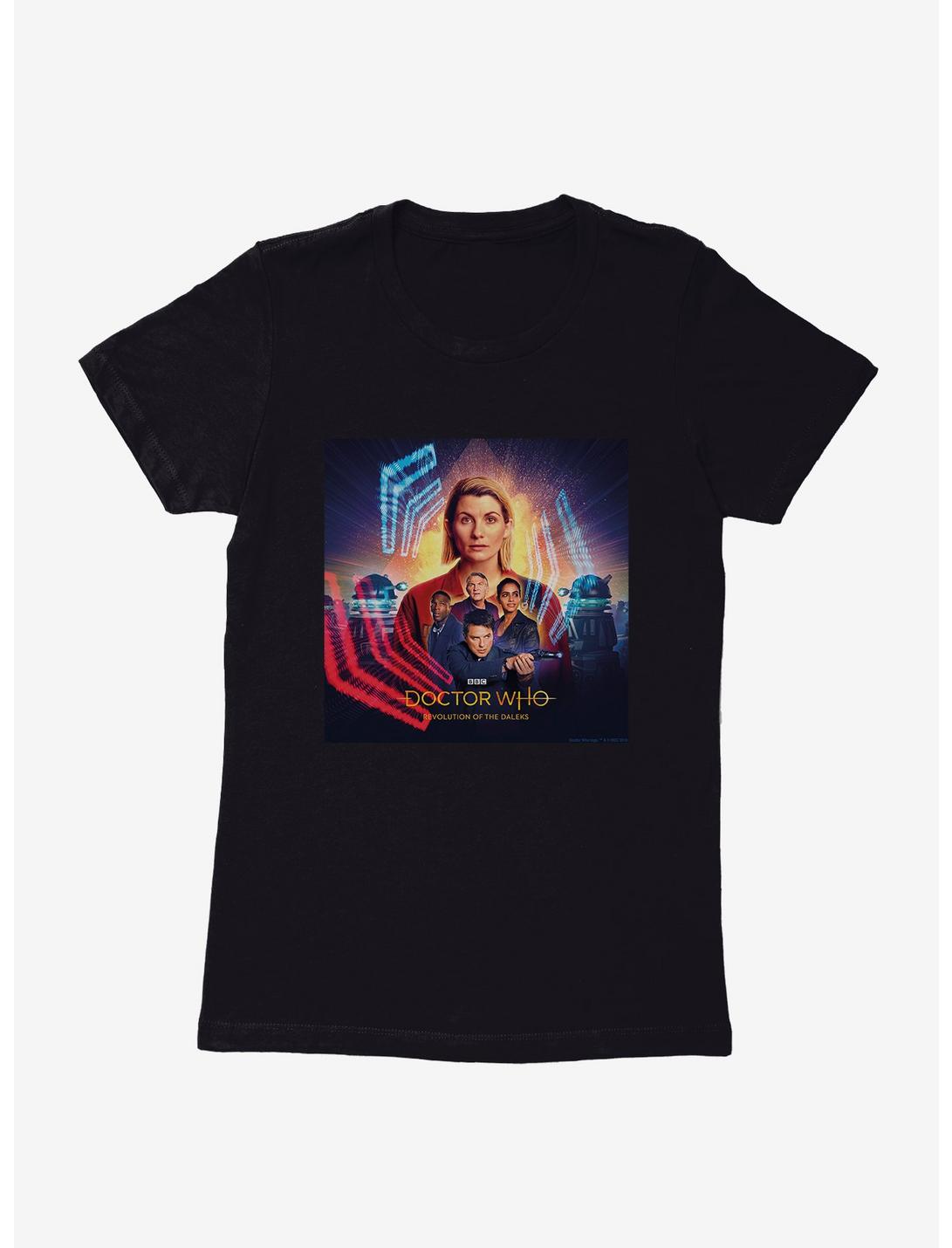 Doctor Who The Thirteenth Doctor Revolution Of The Daleks Square Poster Womens T-Shirt, , hi-res