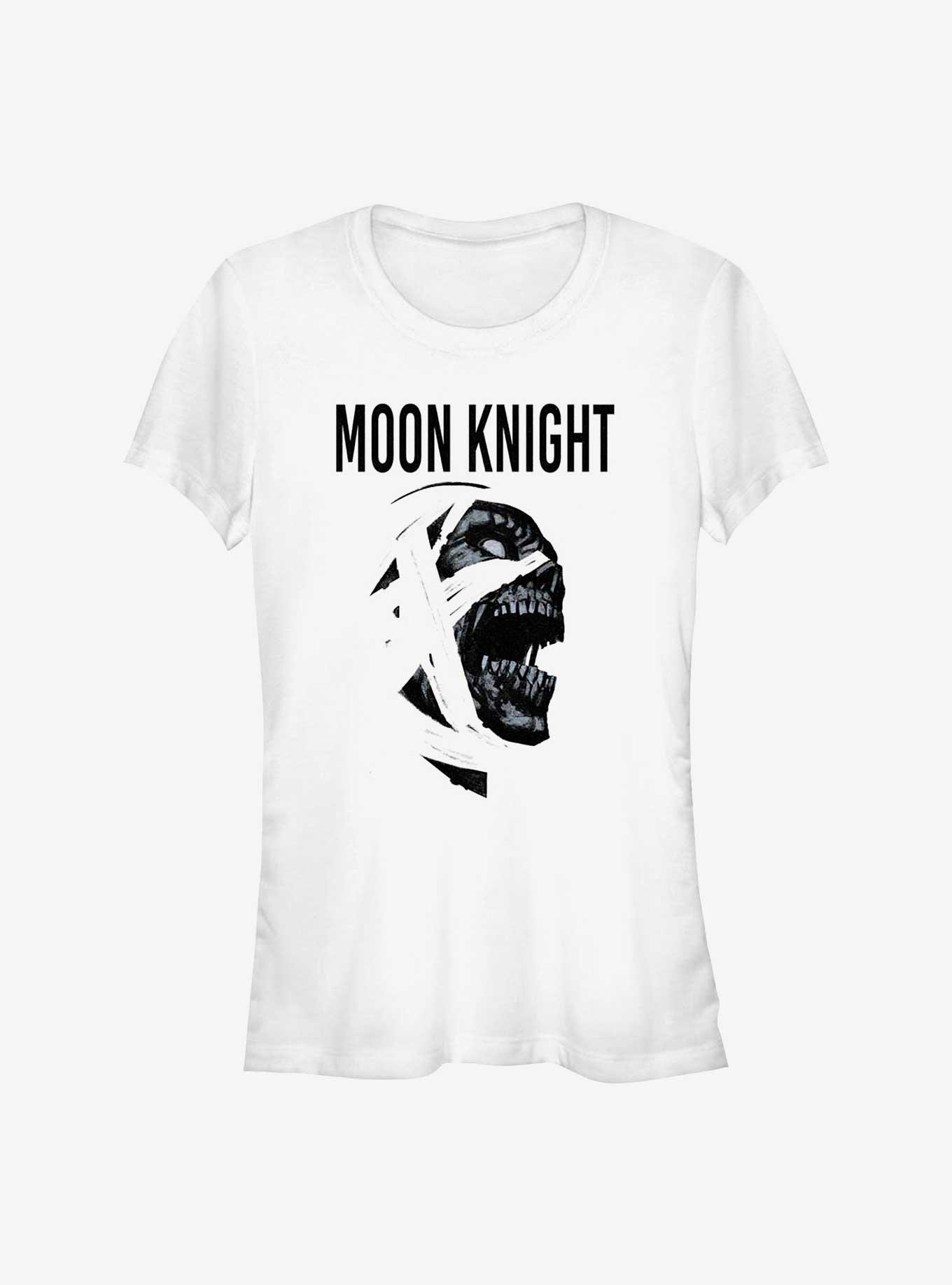 Marvel Moon Knight Mummy By Design Girls T-Shirt, WHITE, hi-res