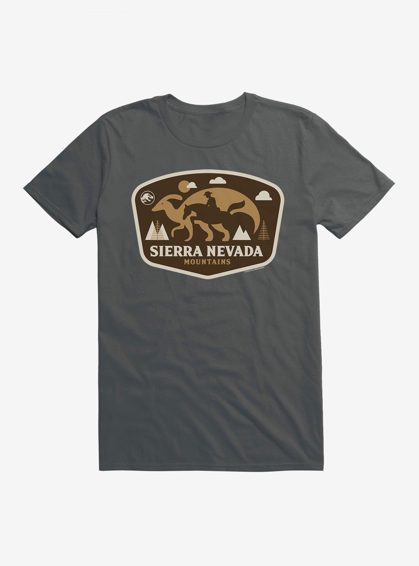 Jurassic World Dominion Parasaurolophus Badge T-Shirt, CHARCOAL, hi-res