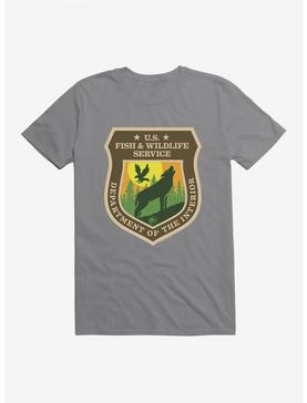 Jurassic World Dominion U.S. Fish and Wildlife T-Shirt, STORM GREY, hi-res