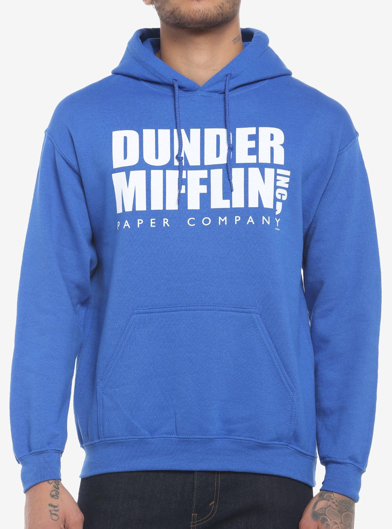 The Office Dunder Mifflin Hoodie, BLUE, hi-res